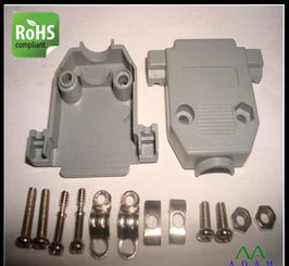 dsub焊線式插頭 db快塑殼 廠家直銷 db9p 37p系列塑殼環保產品價格 廠家 圖片